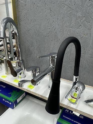 крана: Однорычажный Смеситель для раковины, Новый, Материал: Цинк, Самовывоз, Бесплатная доставка, Платная доставка — 4