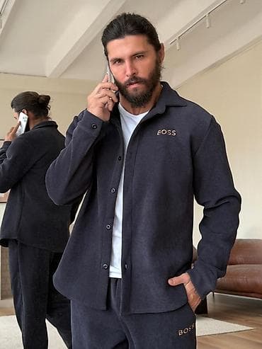 boss обувь: Мужской спортивный костюм, Все размеры, Boss, Новый, цвет - Черный — 8