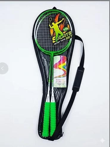 бадминтон цена: Набор для бадминтона Sports Toys Set - Комплектация: 2 ракетки, тубус — 2