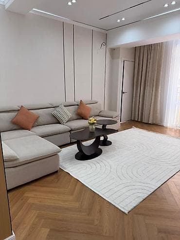 3 комнаты, 105 м², Асанбай мкр Элитка, 2 этаж, Дизайнерский ремонт — 2