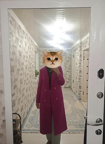 🌸 Pitti пальто (Турция, 48–50) Абалы жакшы, оригинал. Жылуу, узун