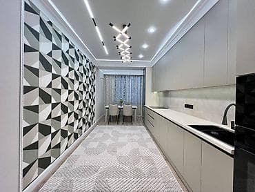 2 комнаты, 82 м², Элитка, 13 этаж, Дизайнерский ремонт