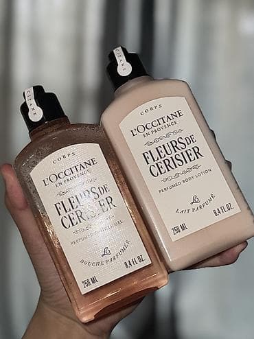 real techniques: Подарочный набор L’Occitane en Provence Fleurs de Cerisier (Вишнёвый — 4