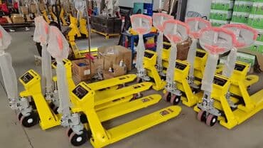 оборудование для магазина: Ручные гидравлические тележки (рохли) для поддонов рохли весы 2 тон и — 6