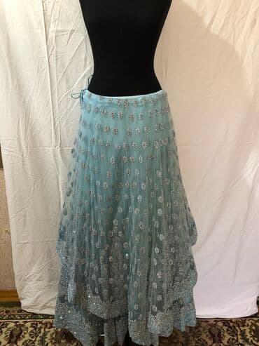 хиджаб для детей: Костюм индийский ручная работа . Раскошный наряд . Юбка жилет — 3