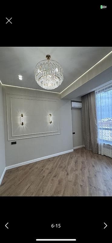 2 комнаты, 57 м², 7 мкр 14 этаж — 6