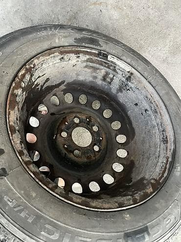 185 65 р14: Колеса в сборе 195 / 65 / R 15, Лето, Б/у, 1 шт, Легковые, Железные, отверстий - 4 — 3