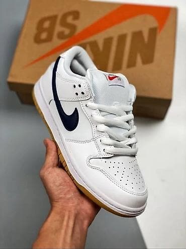 nike sb: Мужские кроссовки, 40, Nike, Новый, цвет - Белый, Самовывоз, Платная доставка — 1