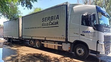 Транспорт: Тягач, Volvo, 2014 г., Тентованный — 5