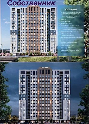 кивартира: 1 комната, 46 м², Элитка, 15 этаж, Готовая ПСО (под самоотделку) — 1