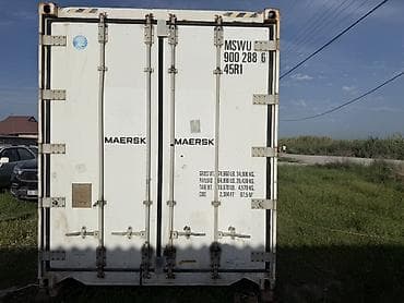 колесный вагон: Рефрижераторный морской контейнер MAERSK 45R1 (рефконтейнер) — 4
