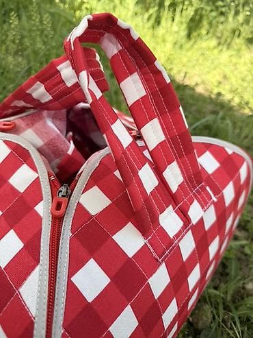 катушка для нитки: Текстильные сумки-скатерти для пикника и отдыха ручной работы Размеры — 9