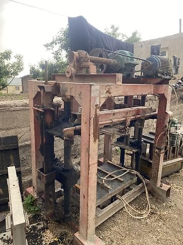 ткань резка: Вибропресс для производства строительных блоков/тротуарной плитки — 2