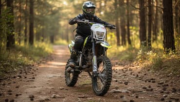 мото квадрацикл: Питбайк 125 куб. см, Бензин — 1