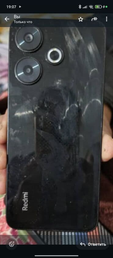 телефон алу: Redmi, Redmi 13, Жаңы, түсү - Кара — 1