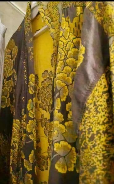 белая ночная сорочка: Халат, Муслин, Китай, 4XL — 10