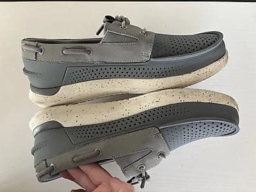 бу отук: Мужские туфли, 42.5, 43, 44, Crocs, Б/у, цвет - Серый, Самовывоз, Платная доставка — 3