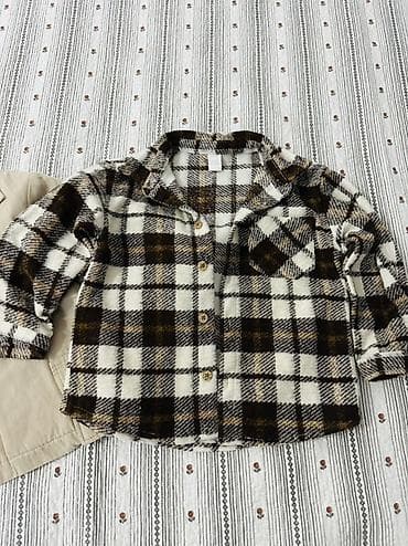 комбинезон на весну: Комплект, цвет - Коричневый — 3