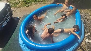 pul shark: Надувной бассейн Intex Easy Set 244 x 61 см - Серия: Easy Set (для — 4