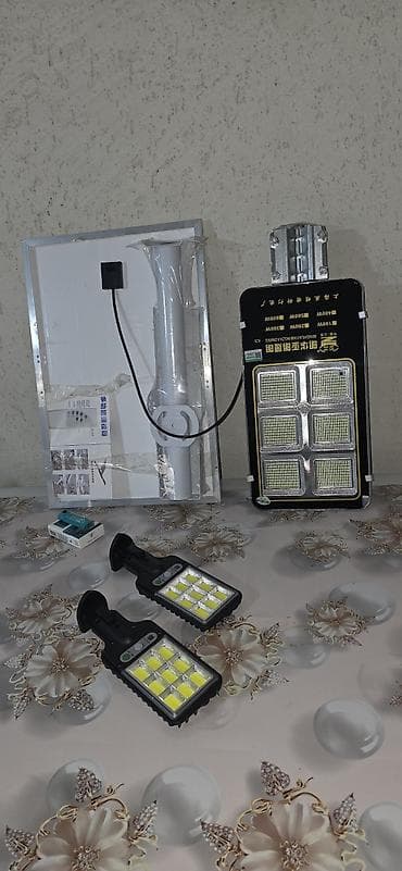 лампа с пультом: Солнечные уличные светильники с пультом ДУ - Панель на солнечной — 6