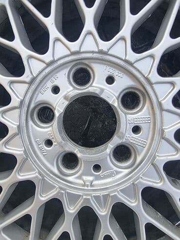 шына 16: Куйма Дисктер R 16 BBS, Комплект, тешиктери - 5, Колдонулган — 5