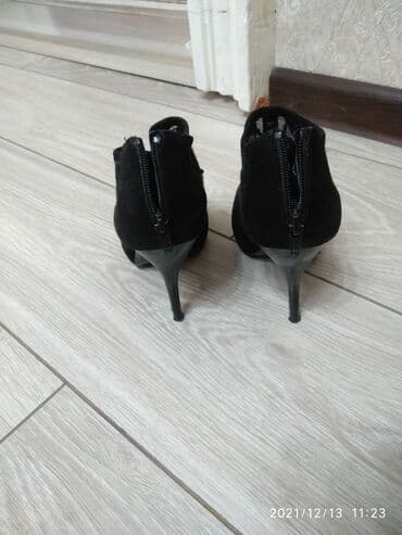 Сабо: Очень удобные и очень изящные ботильоны из натуральной замши — 2