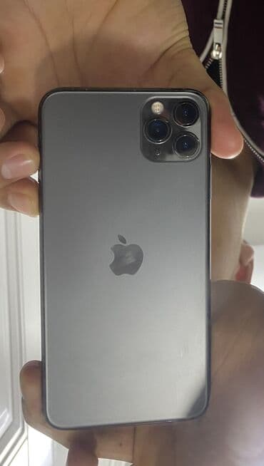 max: IPhone 11 Pro Max, Б/у, 256 ГБ, Space Gray, Коробка, 77 % — 4