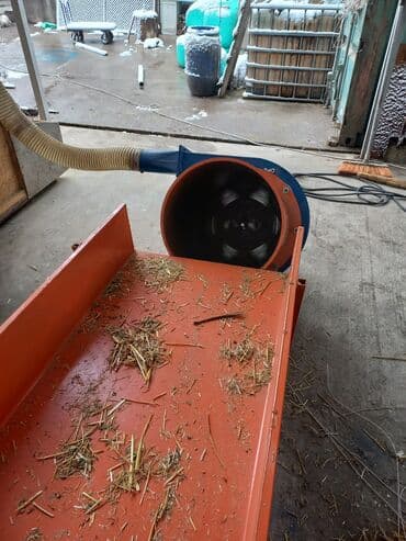 оборудование для шелкографии бишкек: 💥Продаётся пневмо зерно-сенодробилка 7,6 кВт(Шмель🐝)! Новая! — 7