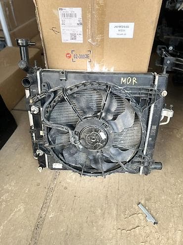 вентилятор с паром: Радиаторный модуль автомобиля Kia Morning (в сборе) - Комплект из — 2