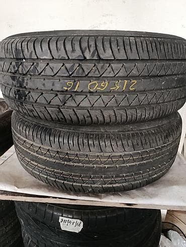 Шины 215 / 60 / R 16, Лето, Б/у, Пара, Легковые, Япония, Toyo at lalafo.kg Шины 215 / 60 / R 16, Лето, Б/у, Пара, Легковые, Япония, Toyo