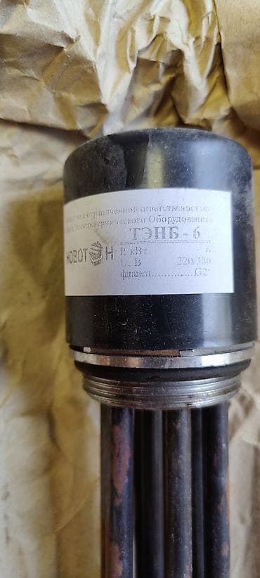 нагревательный элемент: Продается ТЭН 6кВт. электрический для котлов отопления.Подключается — 2