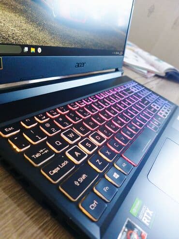 ноутбук продается: Ноутбук, Acer, 16 ГБ ОЗУ, Intel Core i5, 15.6 ", Б/у, Игровой, память NVMe SSD — 2