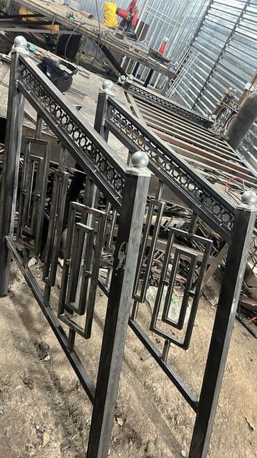 Готовые перила, Материал: Металл, Для балкона, Новый