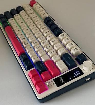 Клавиатура, Механическая, Bluetooth подключение