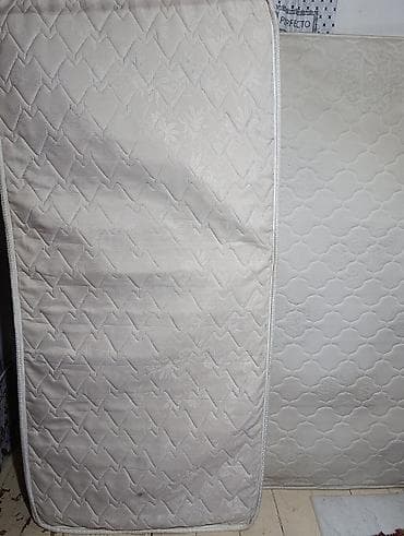 Напольные покрытия: Ортопедический матрас, Б/у, Другой бренд, Односпальный, Жаккард — 1