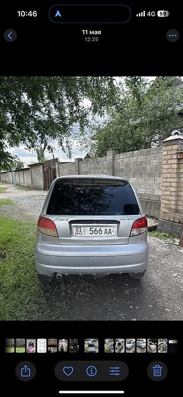 Транспорт: Daewoo Matiz: 2006 г., 0.8 л, Механика, Бензин, Хэтчбэк — 3