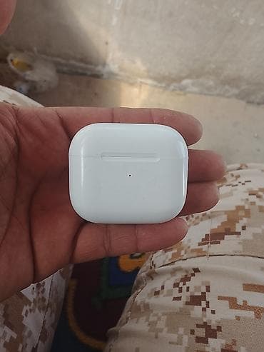 детские камеры: Беспроводные наушники с зарядным кейсом (форм‑фактор «капли») в белом — 1