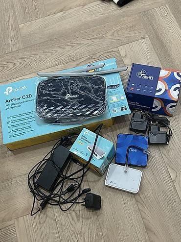 xeon e3: Продам комплект сетевого оборудования TP-Link + приставка AKNET Всё — 1