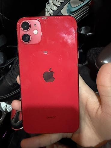 ipone 13 pro max: IPhone 11, Б/у, 128 ГБ, Красный, 72 % — 1