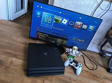 game controller: Playstation 4 pго (ps4) на 1000gb жёсткий диск. Обслужена, заменена — 1