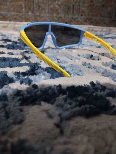 лежак пляжный: Спортивные очки с панорамной линзой - Тип: защитные/велосипедные очки — 3