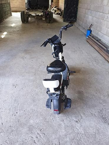 мопед талас: Электровелосипед-скутер компактного класса НА ХОДУ, ЗАРЯДКА ЕСТЬ - — 6