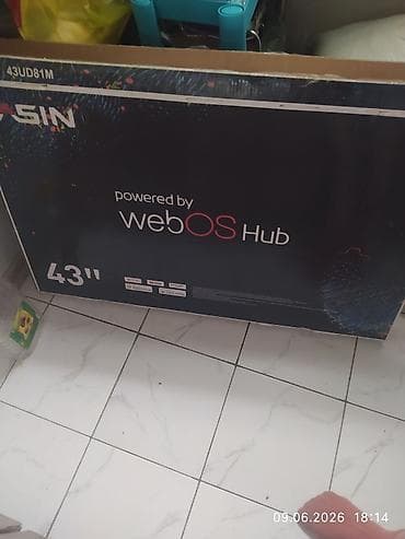 hisense 32: Смарт-телевизор ASIN 43" (модель 43UD81M) на платформе webOS Hub — 1