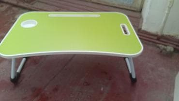 компьютерный столик для ноутбука: Складной стол для ноутбука, цвет - Зеленый — 4