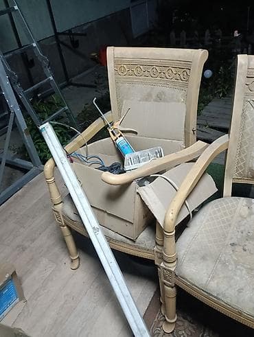 berber mirror second hand: Межкомнатная дверь, Б/у, Со стеклом, Одностворчатая, Деревянная, Распашная, Витражная — 2