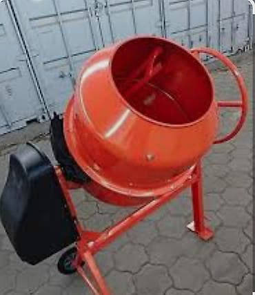 Бетономешалка Мобильная, Малая (менее 150 л), Б/у