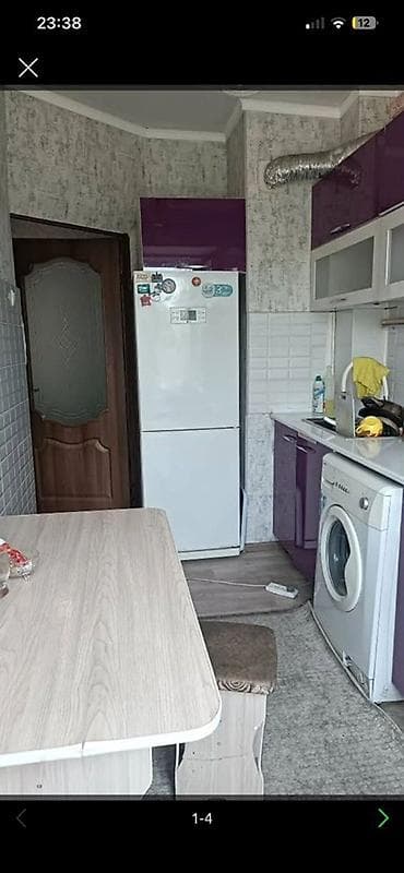 квартиры в городе ош: 3 комнаты, Собственник, С подселением, С мебелью полностью — 4