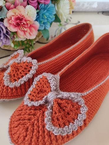сланцы мужские: Домашние тапочки, 40, Новый, цвет - Оранжевый, Самовывоз — 5