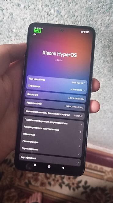 redmi note 13 pro цена в бишкеке: Redmi, Redmi Note 14, Новый, 256 ГБ — 4