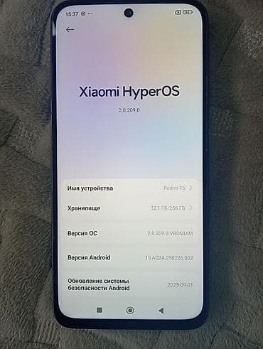 mi 15t: Redmi, Redmi 15, Б/у, 256 ГБ, цвет - Черный, 2 SIM — 2